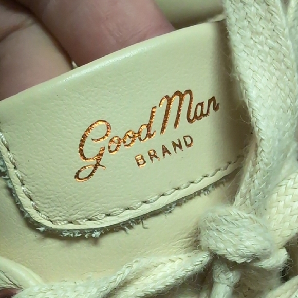Good Man Brand Men's Cream Sneakers - Picture 2 of 14